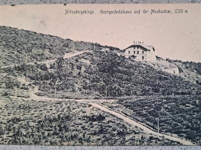 Šerák, historická pohlednice